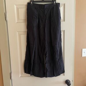 Black Banana Republic Linen Blend Pants